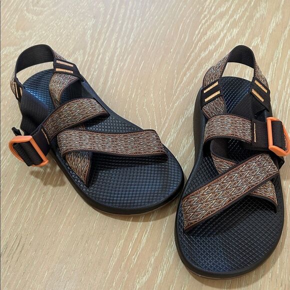 CHACO Men's Mega Z/1 Wide-Strap Classic Sandal, Summit Coffee, Size 7, NWT - Picture 4 of 12